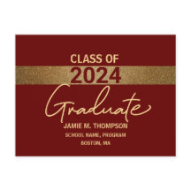 Clase Red Maroon de la Educación Secundaria 2022