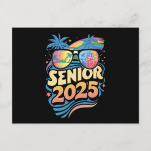 Postal Clase Retro Senior 2025 De Graduación 2025