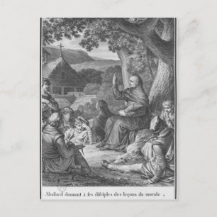 Postal Clases en Abelard en el desierto de Champagne