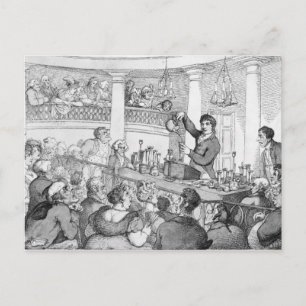 Postal Clases químicas, c.1809