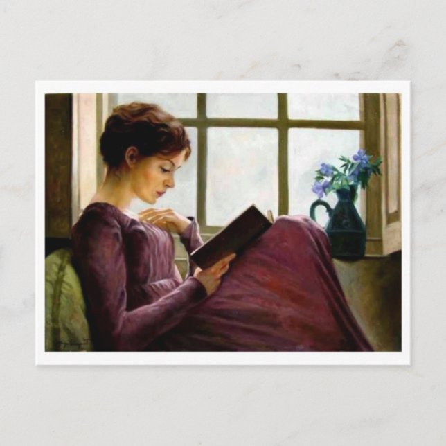 Postal clásica de la pintura (Anverso)