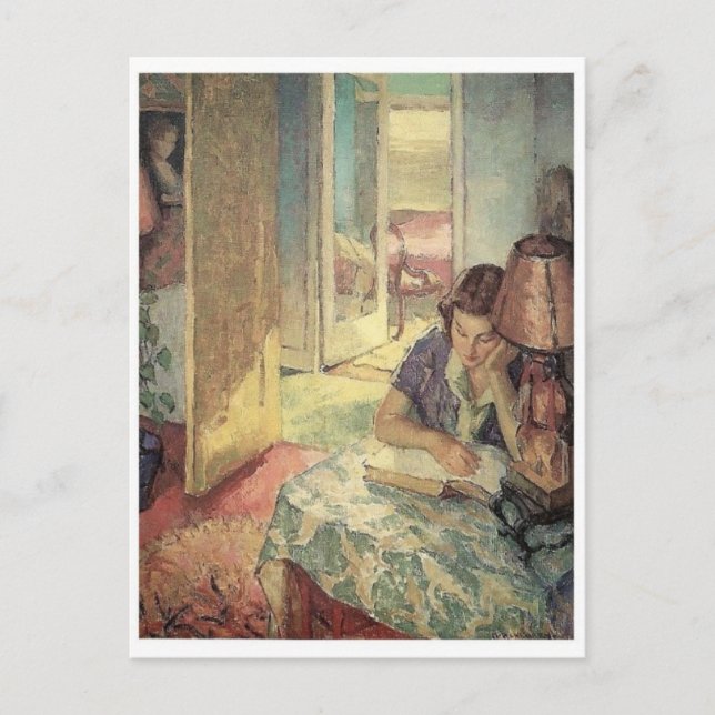 Postal clásica de la pintura (Anverso)