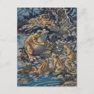 Postal clásica del ilustracion