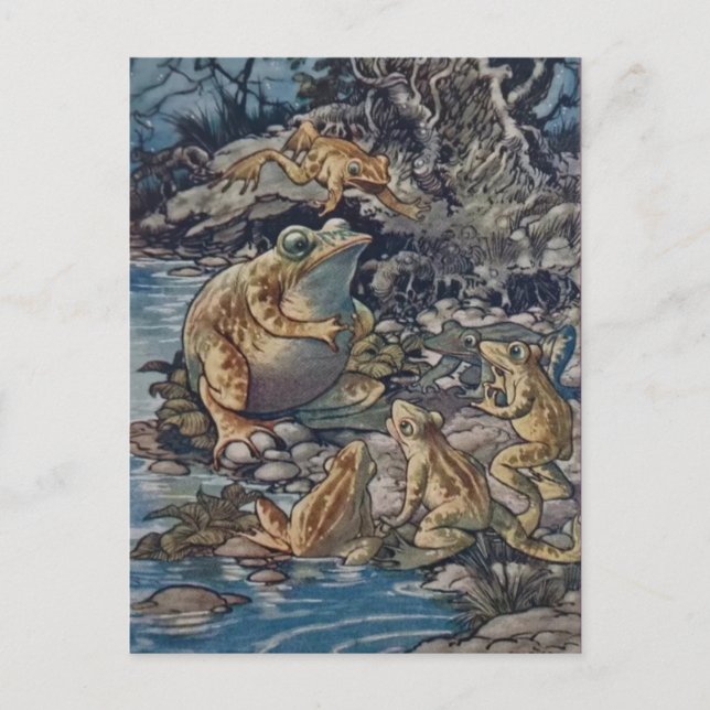 Postal clásica del ilustracion (Anverso)