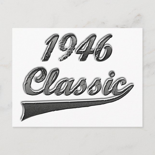 Postal Clásico de 1946 (Anverso)