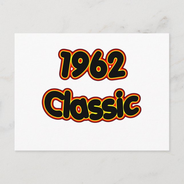 Postal Clásico de 1962 (Anverso)