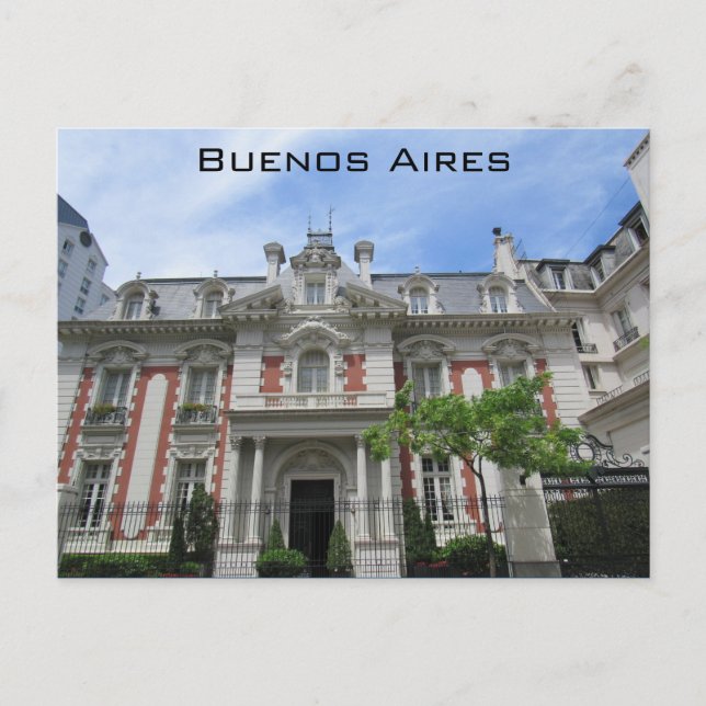Postal clásico de buenos aires (Anverso)