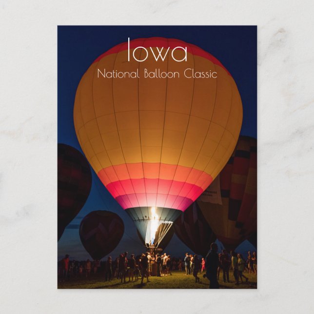 Postal Clásico de globo nacional (Anverso)