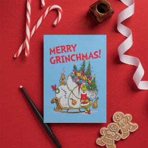 Postal Clásico El Grinch El Grinch & Max Huida Slei