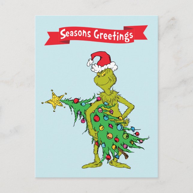Postal Clásico El Grinch | Ridículo (Anverso)