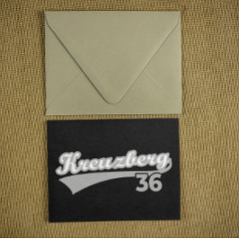 Postal Clásico Kreuzberg 36 Berlín City Logo Oldschool