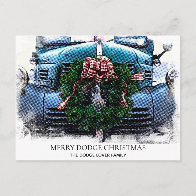 Postal *~* Clásico Vintage Antiguo NAVIDAD Antiguo Retro (Anverso)