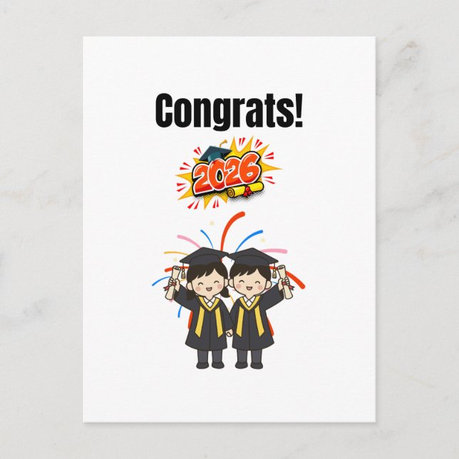 Postal Class of 2026 Graduation Celebration  (Anverso)