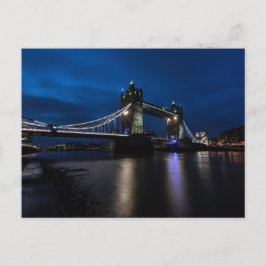 Postal Classic London Tower Bridge Scenic View Postcard