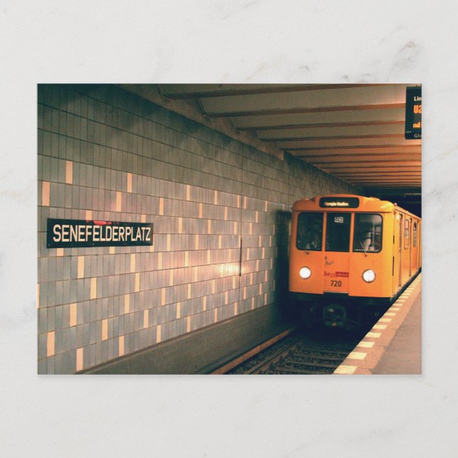 Postal Classic metro @Senefelderplatz (Anverso)