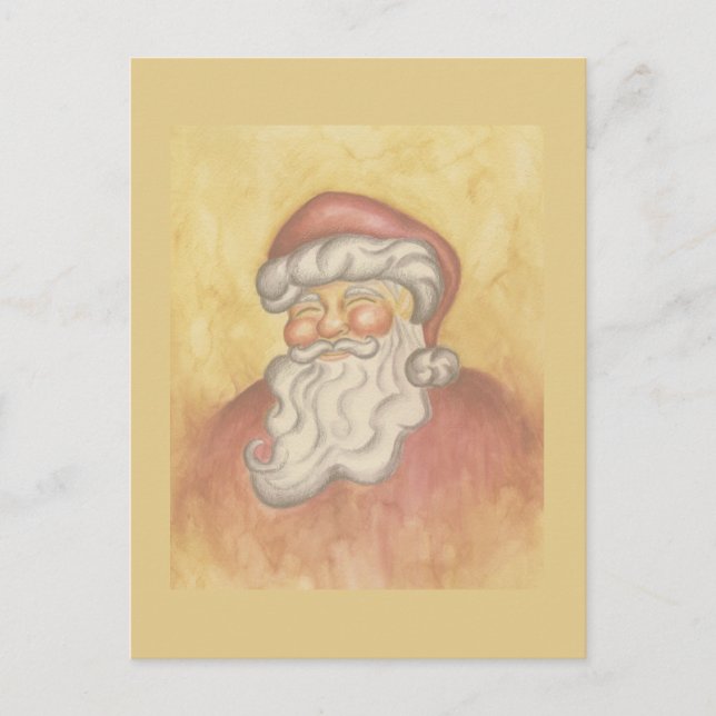 Postal Classic Santa Claus Christmas Postcard  (Anverso)