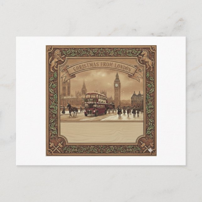 Postal Classy London PostCards BigBen (Anverso)