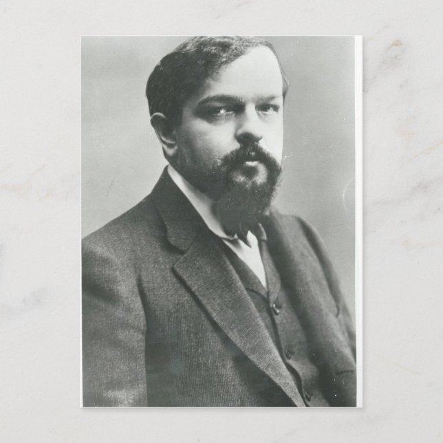 Postal Claude Debussy (Anverso)