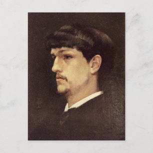 Postal Claude Debussy 1886