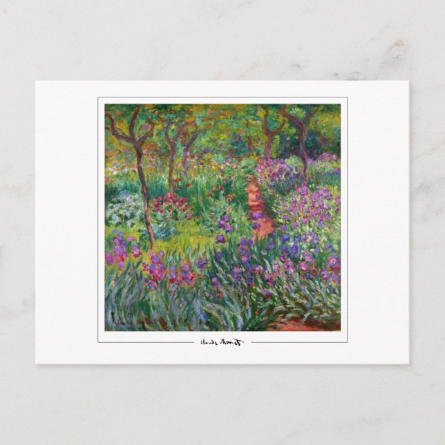 Postal Claude Monet #141-2 - Arte (Anverso)