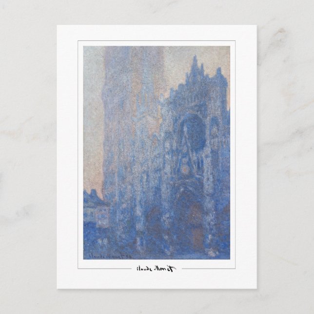 Postal Claude Monet #18-2 - Arte Refinado (Anverso)