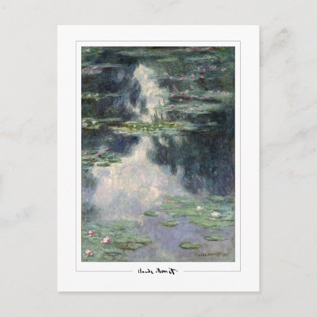 Postal Claude Monet #18 - Arte (Anverso)