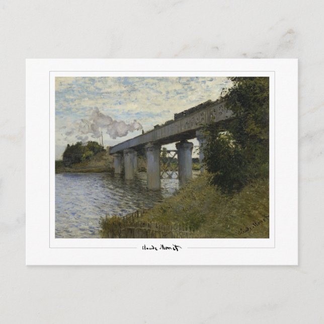 Postal Claude Monet #21 - Bella Artes (Anverso)