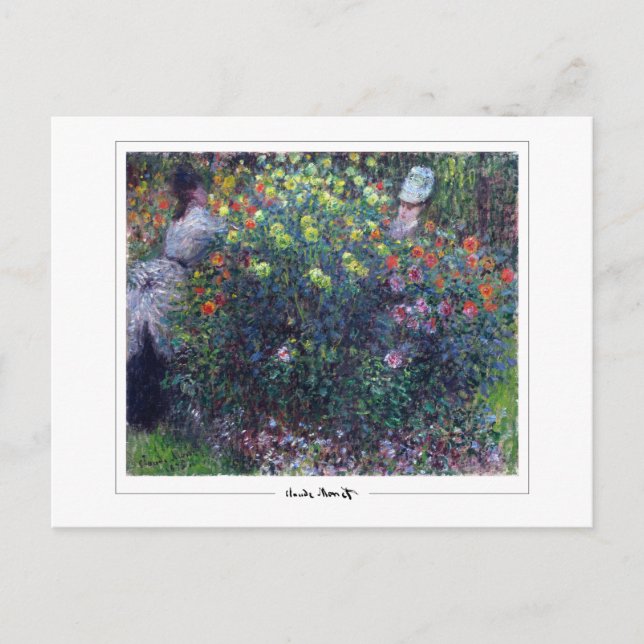 Postal Claude Monet #24-2 - Arte fino (Anverso)