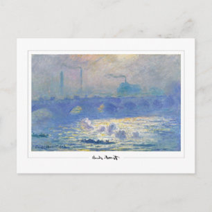 Postal Claude Monet #25-2 - Arte