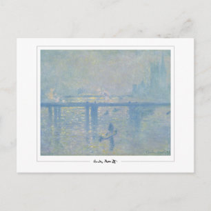 Postal Claude Monet #27-2 - Arte fino