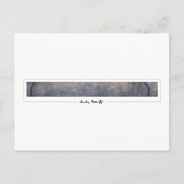 Postal Claude Monet #297-2 - Arte (Anverso)
