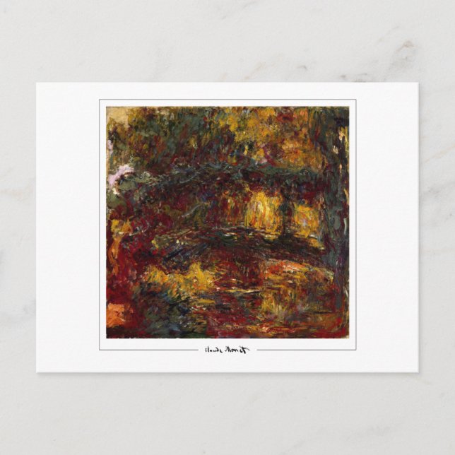 Postal Claude Monet #2-2 - Arte (Anverso)