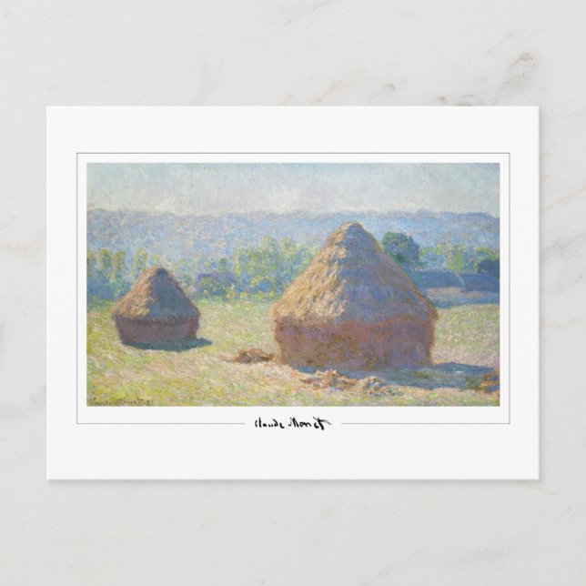 Postal Claude Monet #31 - Arte (Anverso)