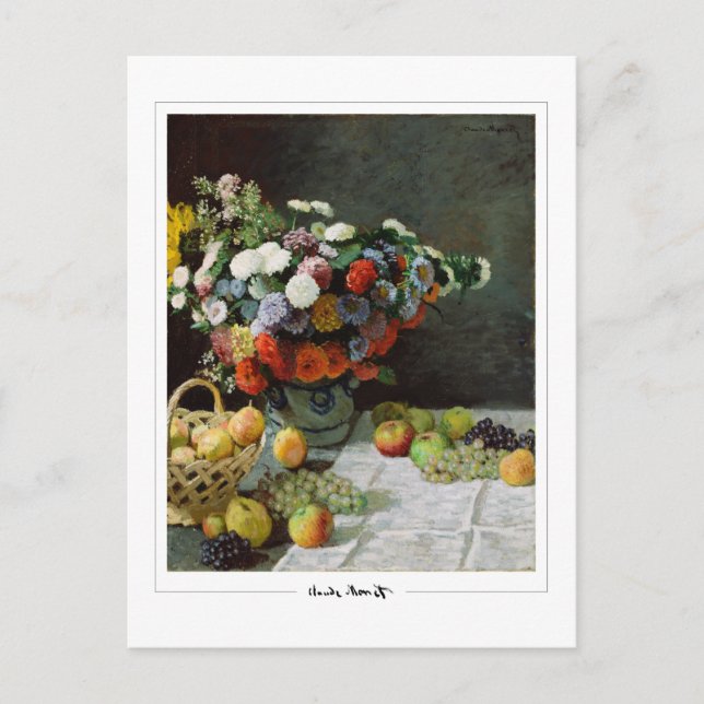 Postal Claude Monet #32-2 - Bella Artes (Anverso)