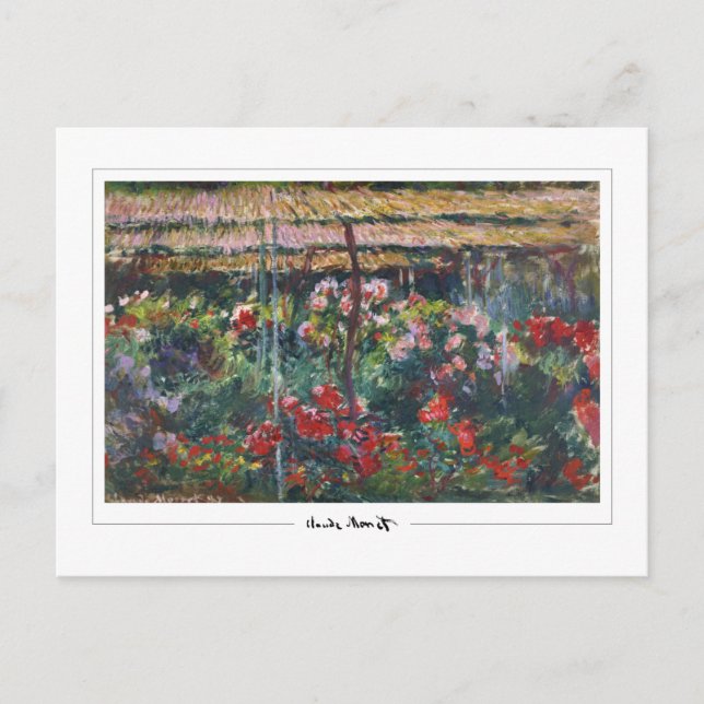 Postal Claude Monet #35-2 - Arte fino (Anverso)
