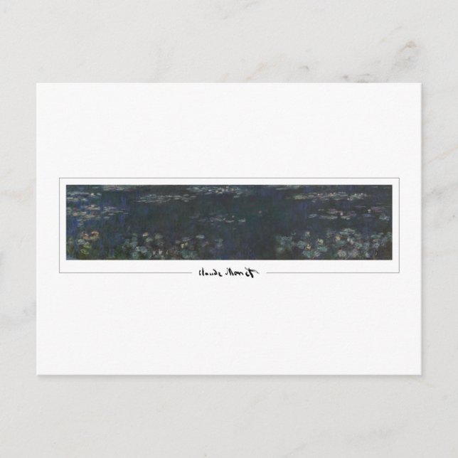 Postal Claude Monet #368 - Bella Artes (Anverso)