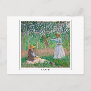 Postal Claude Monet #3-2 - Arte fino