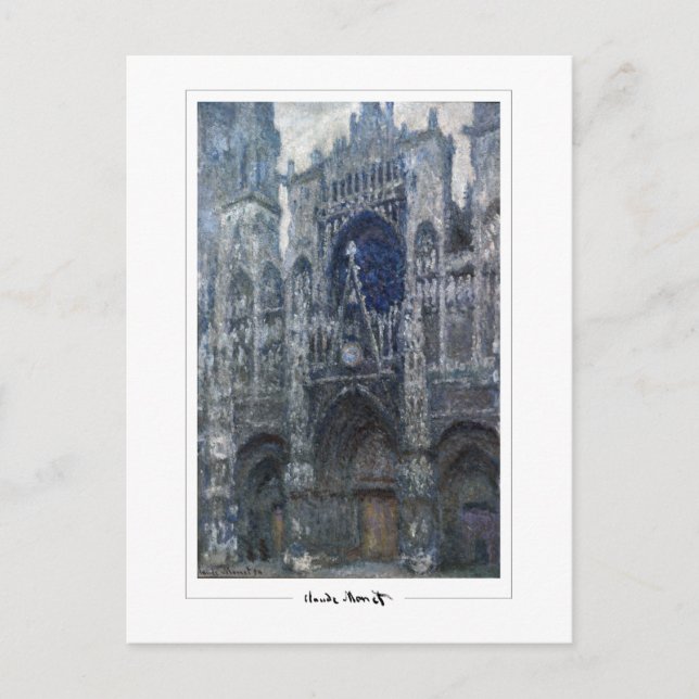 Postal Claude Monet #40 - Bella Artes (Anverso)