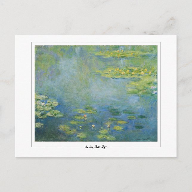 Postal Claude Monet #41-2 - Arte (Anverso)