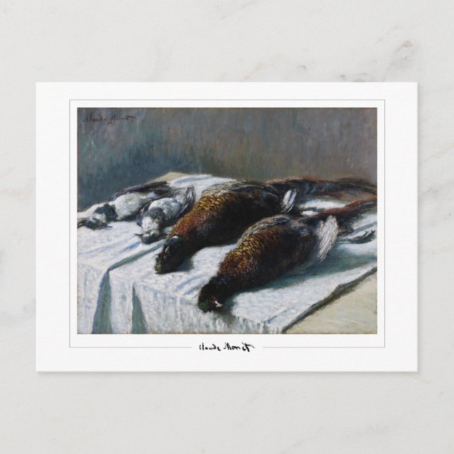 Postal Claude Monet #44-2 - Arte (Anverso)