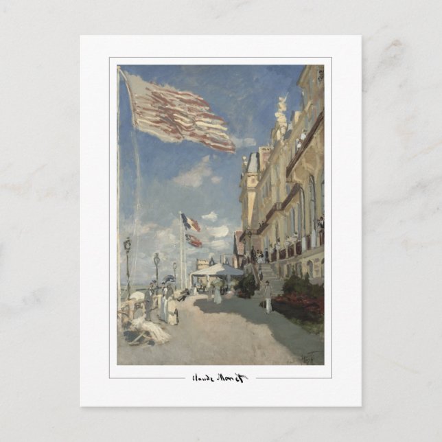 Postal Claude Monet #45-2 - Bella Artes (Anverso)