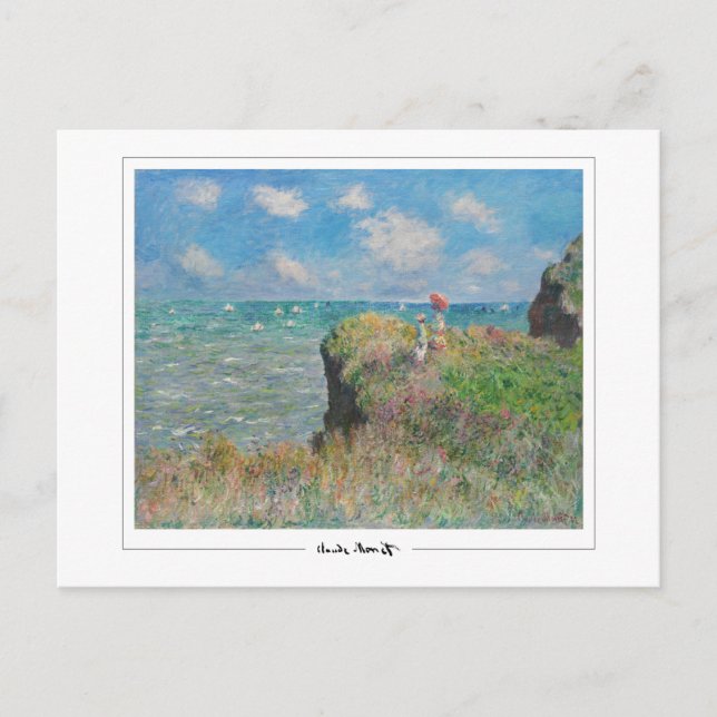 Postal Claude Monet #47-2 - Arte (Anverso)