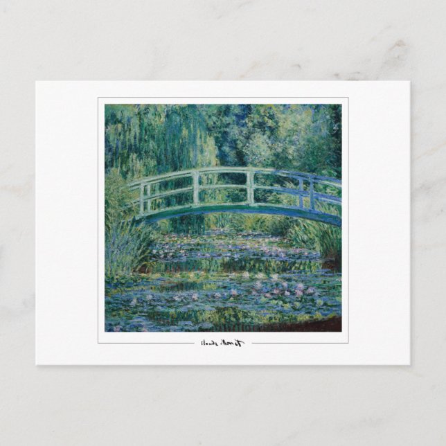Postal Claude Monet #47 - Arte fino (Anverso)