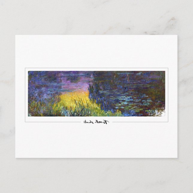 Postal Claude Monet #485 - Arte Refinado (Anverso)
