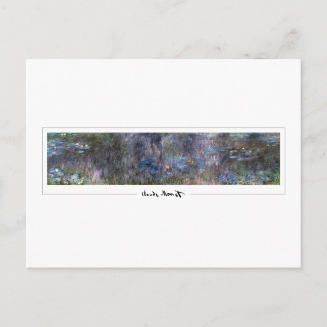 Postal Claude Monet #503 - Arte fino (Anverso)