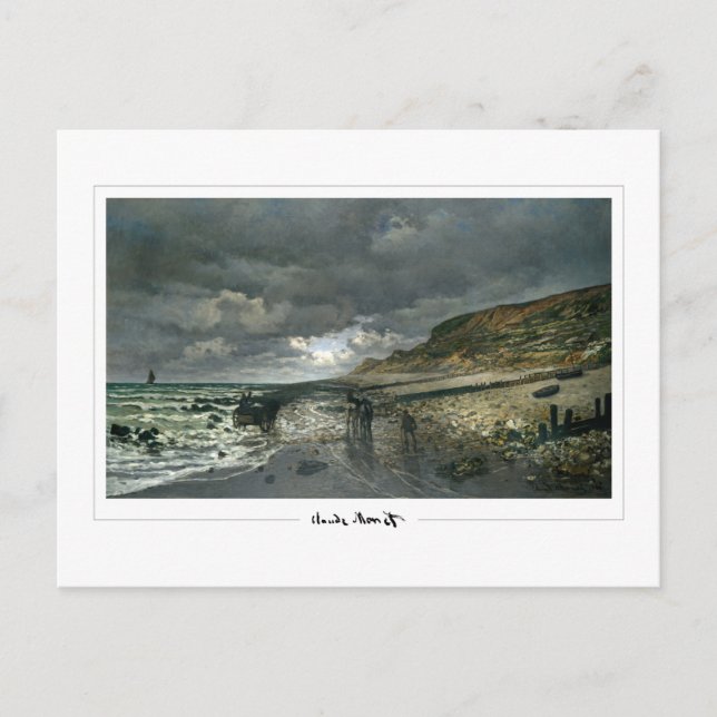 Postal Claude Monet #51 - Bella Artes (Anverso)