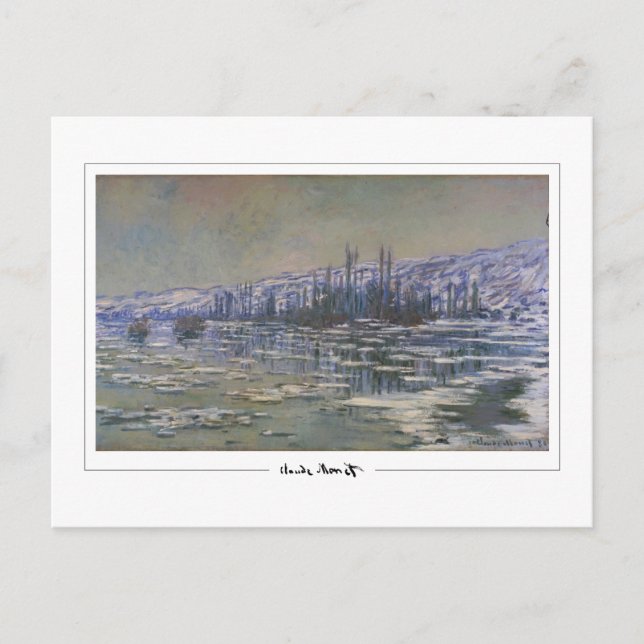 Postal Claude Monet #55 - Arte (Anverso)