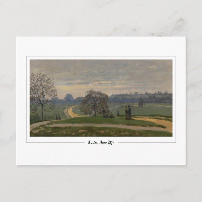 Postal Claude Monet #574-2 - Bella Artes (Anverso)