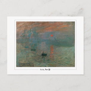 Postal Claude Monet #668 - Arte fino