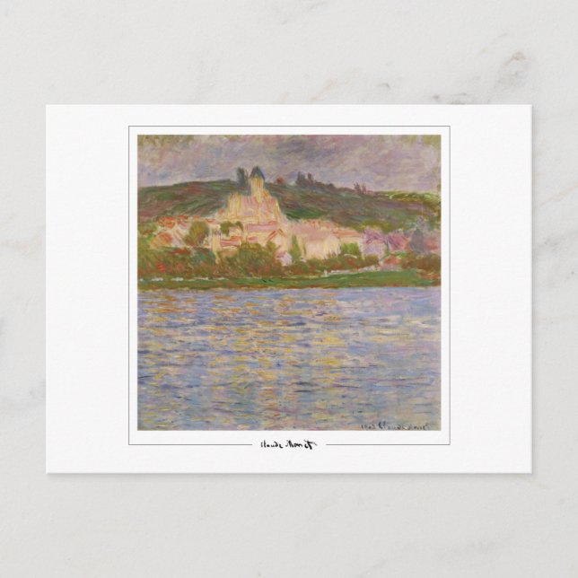 Postal Claude Monet #6-2 - Bella Artes (Anverso)